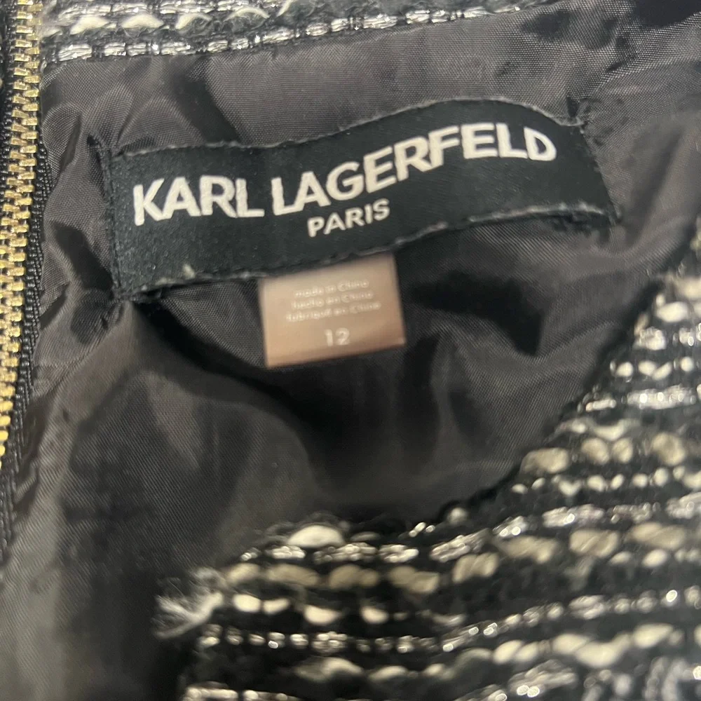Karl Lagerfeld tweed‎ dress